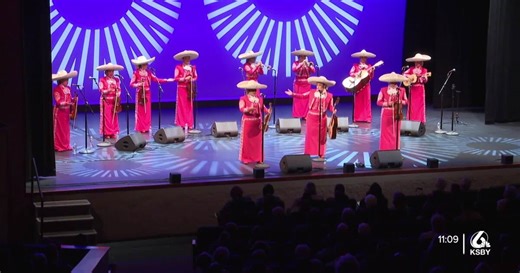 Nation's first all-female mariachi band visited Central Coast community Friday