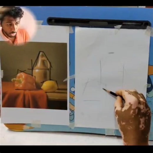 Freehand Drawing Tutorial 🔥 | Learn to Draw Without Tools#shorts #drawing #shortsfeed