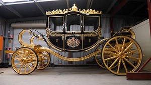 230K views · 5.8K reactions | ILLAWARRA LOCALS HELP ROYAL COACH BUILD Jim Frecklington, best known as the world’s last carriage maker, has almost finished a 3-tonne gold-leaf embossed carriage for King Charles despite undergoing treatment for cancer. The 74-year-old worked on it in a Sydney shed every day for the past six years with the help from specialised craftsman Australia-wide to finish it, including two men from the Illawarra. | ABC Illawarra | Facebook