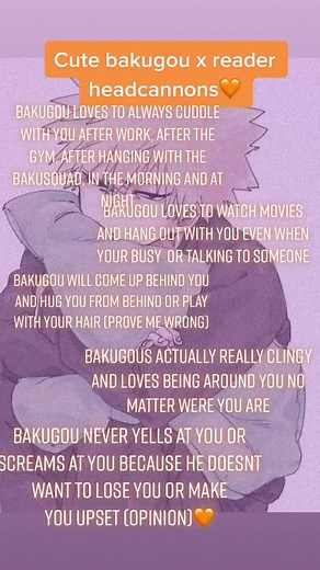 Heres a cute bakugou x reader headcannon! 🧡 #bakugoukatsuki #bakugou #fyp #fyp #fyp #bakudeku #bakusquad #fypシ #viralvideo #viral #fyp #fyp