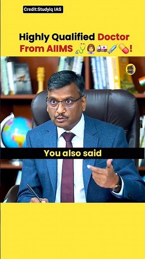 Sir Gave Her A Reality Check ✔️ 💉 / Upsc Interview / IAS Interview