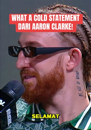 WHAT A COLD STATEMENT FROM AARON! BYON COMBAT SHOWBIZ 8 29 AGUSTUS 2026 LIVE PAY-PER-VIEW DI VIDIO‼️ #byoncombat #byonsports #byoncombatshowbiz