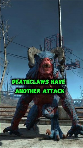 Fallout 4's RARE Deathclaw Attack...