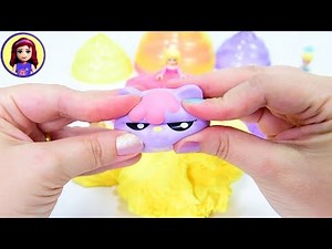 Mixing Cotton Candy Slime (and squishies) - Zuru Oosh Cuties