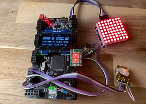 Grape-Express mini development board with OLED, Bluetooth and more