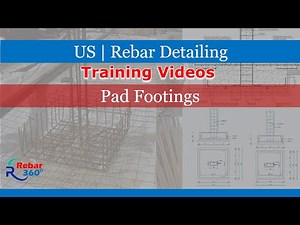 Pad Footings | US - Rebar detailing | Rebar 360