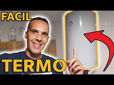 Instalación de TERMO ELECTRICO - SUPER FACIL - quitar Caldera GAS 🔥