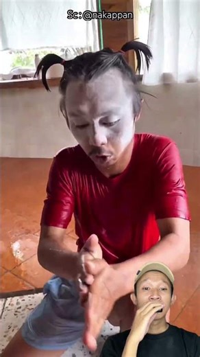 WHEN UNCLE WANTS TO USE SHAMPOO LIKE BROTHER 🤣 @nakappan #shorts #feedshorts #remix