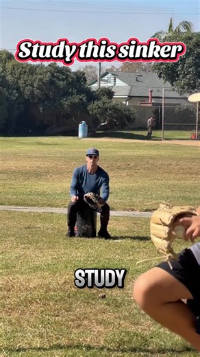 Joe Zeller on Instagram: "Study this sinker to understand how it works you need to be able to create different air pressures on different sides of the Baseball to get movement This is where the shifting of the seams comes into play #mlb #pitching #baseball #knuckleball"