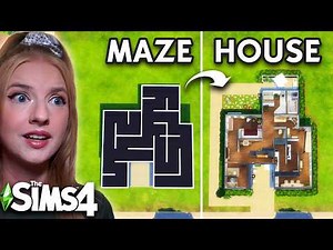 Can I build a *TWO STORY* Maze House in The Sims 4?!