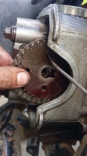 how to install top timing gear #tutorial #tricks #otomotif