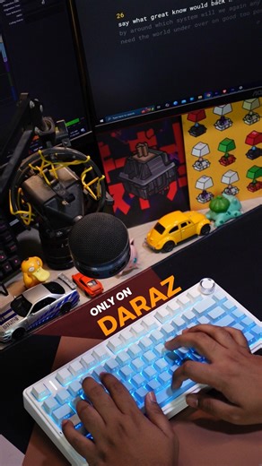 51K views · 141 reactions | Empower your work and play . Get your keyboard at the best price, exclusively on Daraz during the 6.6 Big Eid Sale! Grab the best deal before it's gone. Shop now : https://shorturl.at/qgItO #DarazBD #Daraz66 #BigEidSale | Daraz Online Shopping | Facebook