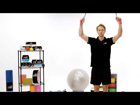 Lat Pull Down with Resistance Band