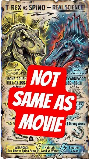 T-Rex vs Spinosaurus: The Ultimate Dino Showdown!