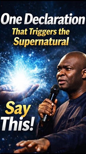 One Declaration That Triggers the Supernatural