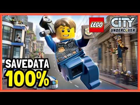 PS4 Savedata 100% Completed, All Character, Vehicle LEGO City Undercover | CUSA06549 – USA