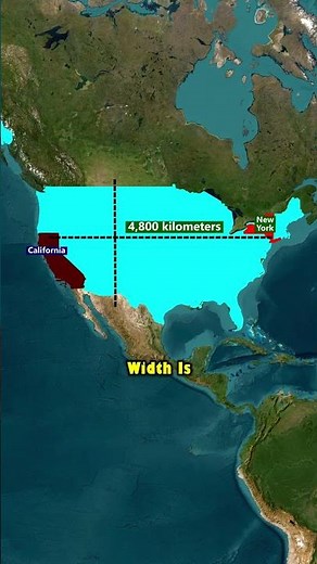 How Big Is the USA?
