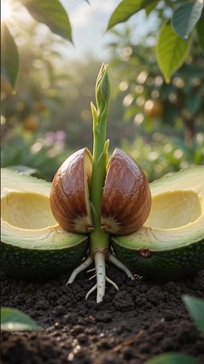Avocado Tree Time-Lapse: From Seed to Giant Plant.