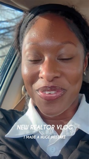 Not My Smartest Decision Before Showing Houses… #realtorlife