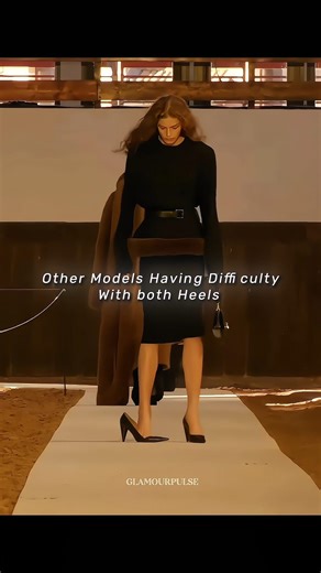 Heels Don't Matter For Supermodels 😱✨🤌🏼 #model #supermodel #fashion #shorts