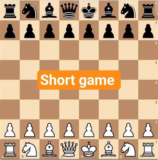 Chess short game 10 / குறுகிய ஆட்டம்.