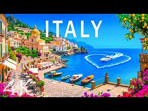 Italy 4K | Discover Italy’s Most Beautiful Beaches and Coastal Landscapes With Deep House Chill