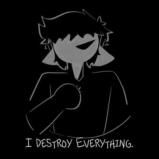 Struggling with Destructive Behavior - Vent Art Animatic