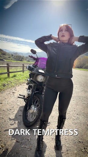 Dark Temptress Women's Leather Motorcycle Jacket - Shop Now