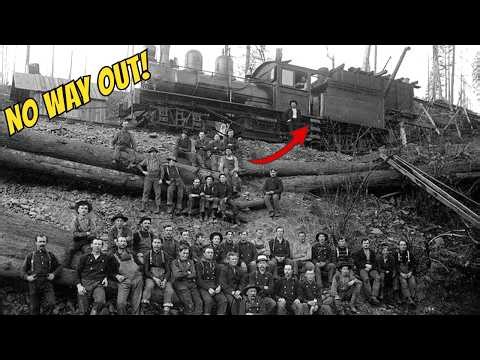 How This ISOLATED Logging Railroad TRAPPED Workers Inside The Camp