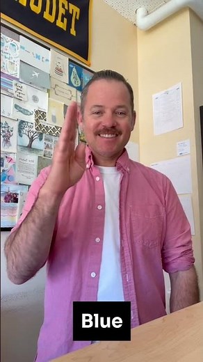 How to Sign "Blue" in ASL
