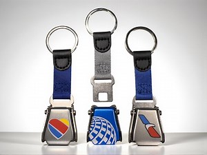 Airline Seatbelt Buckle Keychain, Flight Attendant Gifts, United Airlines, Airline Employee, American Airlines, Travel, Southwest Airlines - Etsy