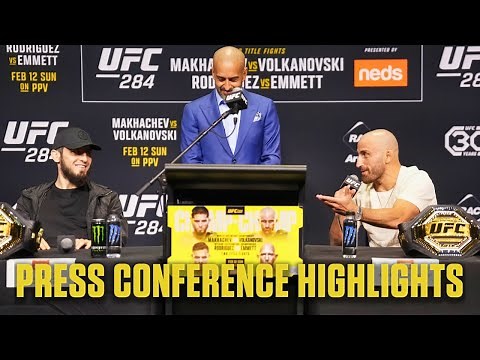 UFC 284 Press Conference Highlights | ESPN MMA