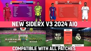 New Siderx V3 2024 Aio For Pes2017 Compatible With All Patches Multiswitcher Full Update 2024 Pro Pes Mods Mp3 & Mp4 Download - clip.africa.com