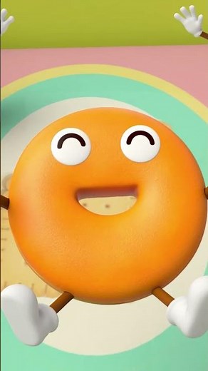 スーパーでおかいもの🛒10このドーナツ🍩｜ショッピングカートに乗ろう｜おかいものごっこ｜お買い物｜ドーナツと歌おう｜数｜１〜１０｜こどもの歌｜赤ちゃん喜ぶ｜知育｜どーなっぴー【公式】#shorts