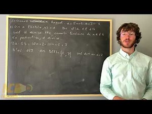 Calculer le PGCD - Maths expertes Terminale