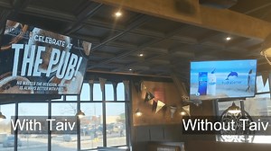 `` Taiv '' that realizes effective marketing by replacing TV commercials flowing at restaurants with menu introductions appeared, investment funds funded about 500 million yen