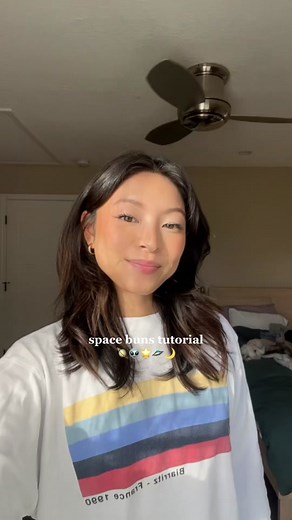 Super Quick and Easy Space Buns Tutorial