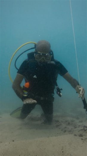 While searching for Cleopatra's lost tomb near Taposiris Magna, archaeologist and Nat Geo Explorer Dr. Kathleen Martínez and her team made a groundbreaking discovery that could bring them one step closer to solving the mystery—colossal structures and a polished floor beneath the waves that suggest the site was once an ancient port. #CleopatrasFinalSecret is now streaming on Disney and Hulu. | National Geographic Science