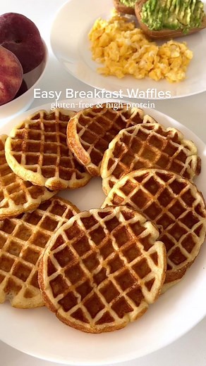 Easy and Healthy Greek Yogurt Waffles Recipe
