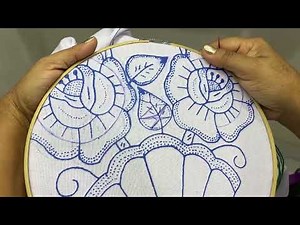 🌿Embroidered LEAF in minutes | Easy technique for beginners✨ @BORDADOSFACILES 649