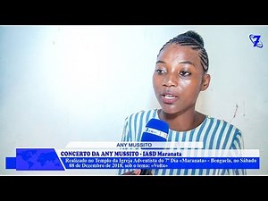 CONCERTO DA “ANY MUSSITO” - IASD Maranata.