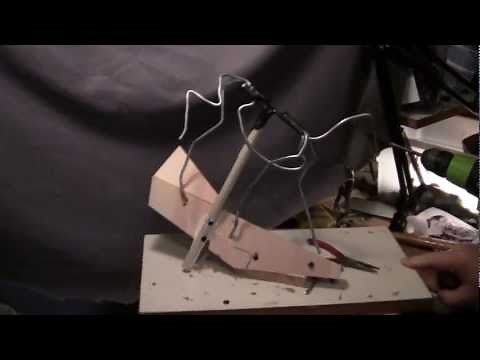 Sculptor David Lemon - Mounting the Horse on the Base - The Design Takes Shape