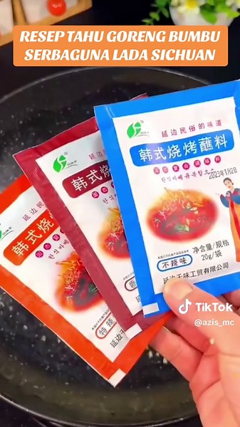 Resep Tahu Goreng Saus Lada Sichuan yang Lezat