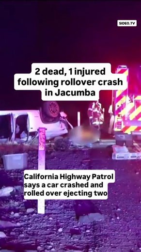2 Dead, 1 injured following rollover crash in Jacumba