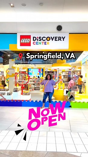 LEGO Discovery Center DC is OFFICIALLY open! located at Springfield Town Center Learn more via the caption on my IG - @ Gallivantdmv
