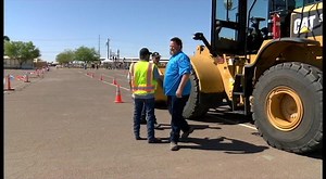 TBT to April, when our top drivers in Arizona competed in the Arizona Ready-Mix Truck & Aggregate Loader Rodeo at the Pinal County Fairgrounds. In all, 25 ready-mix and loader drivers navigated the rodeo obstacle course, competing for top honors. In aggregates, loader driver Dave Montana took home the big trophy. In ready-mix, Tommy Comeau took first place. He’ll go on to compete nationally this fall at the NRMCA convention in Washington D.C. Great work by our Arizona team! | Cemex U.S.