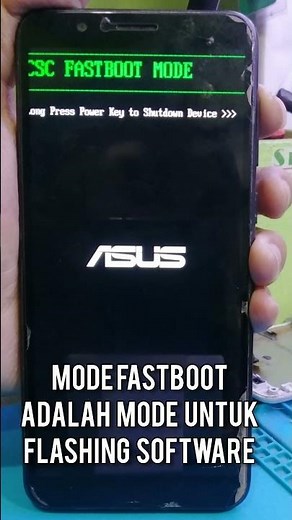 Asus Max Pro M1 Pro fastboot Mode #Shorts