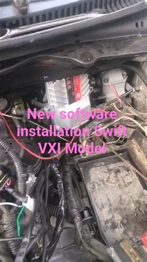 आज नया software install किया है #automobile