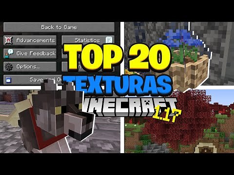 TOP 20 TEXTURAS MINECRAFT 1.18 Vanilla, Simples & Fofinhas #TOP20