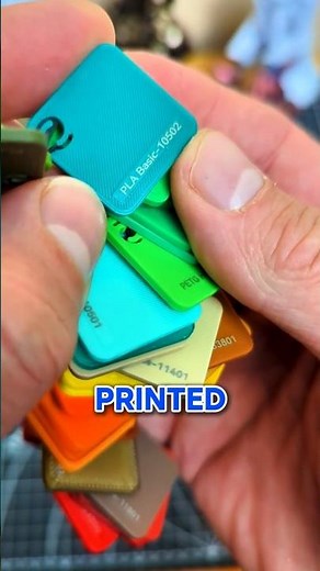 Bambu Lab’s Genius Trick for Choosing Filament Colors #3dprinting #bambulab